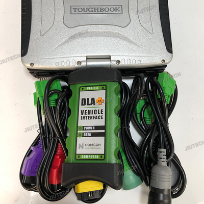 Noregon JPRO DLA+2.0 Vehicle Interface Diesel New 2023 software Heavy Duty Truck Scanner Fleet Diagnostic Tool and CF19
