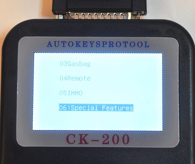 Экран Дисплай-1 программиста ключа КК-200