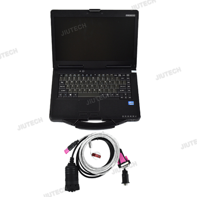 for liebherr diagnostic kit with cf53 laptop construction machinery diagnostic tool excavator loader bulldozer crane dia