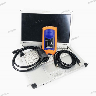 Agriculture Construction Equipment Diagnostic Tool for john deere EDL V2 Diagnostic Kit with 5.3 AG CF + CFC2 Laptop