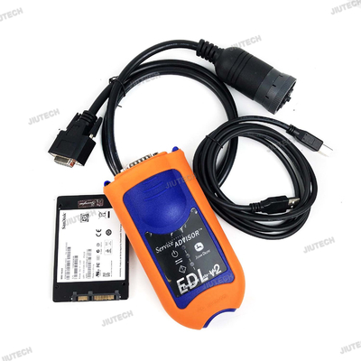 Agriculture Construction Equipment Diagnostic Tool for john deere EDL V2 Diagnostic Kit with 5.3 AG CF + CFC2 Laptop