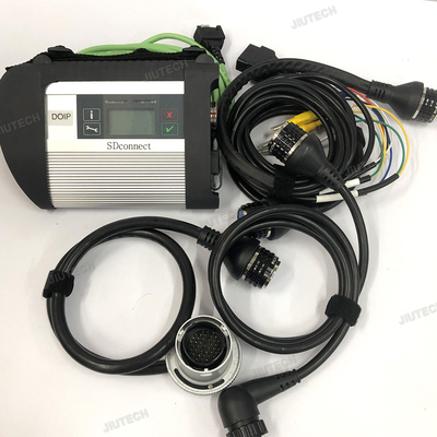 MB STARC4 SD Connect C4 Star Diagnosis C5 Multiplexer C6 Doip Compact 4 For Benz Truck Car Diagnostic Scanner Tool+CF53 Laptop