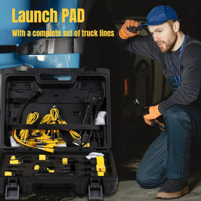Heavy Duty Truck Software License for Launch X431 PAD V/ PAD VII and New Version Pro5 Get Free Adapter Set for PAD VII and PAD V and PRO5 New Version with Smartlink C