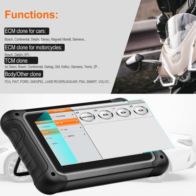 Full Version OBDSTAR DC706 ECU Tool for Car and Motorcycle with ECM+TCM+BODY ECU Clone by OBD or BENCH VW DQXXX (TCM) calibrate mileage