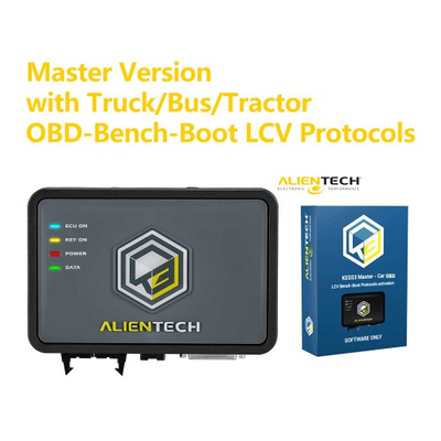 Original Alientech KESS V3 KESS3 Master Version ECU and TCU Programming Tool with Truck Tractor OBD + Truck Tractor Bench Boot 3 operating modes