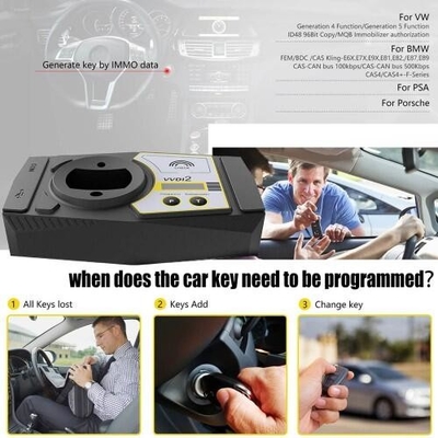 V7.3.7 Xhorse VVDI2 Full Kit with All 13 Software including OBD48 + 96bit 48 + MQB + BMW FEM/BDC