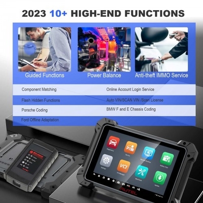 2025 Autel MaxiCOM MK908 II All System Diagnostic Tool Support ECU and Key Coding