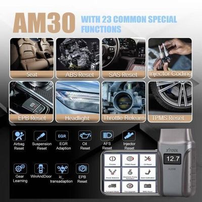 XTOOL A30M OBD2 Full System Diagnostic Tool Bi-directional Control Scanner For Andriod/IOS Car Code Reader