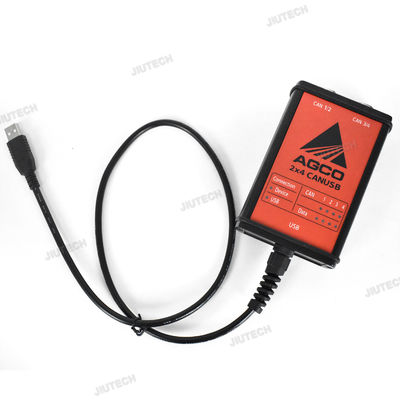 for AGCO 2X4 CANUSB EDT Interface Electronic Diagnostic Tool Heavy Duty Agricultural Diagnosis Scanner