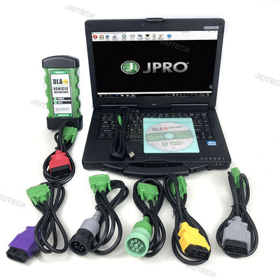 CF53 laptop with 2024 DLA for  dla diagnostic tool+2.0 Vehicle Interface Diesel Newest software Heavy Duty Truck Scanner Diagnostic Tool
