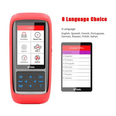 XTOOL X100Pro2 Key Programmer with EEPROM Adapter Professional Key Programming and Lifetime Free Update Automotive Diagnostic Scanner
