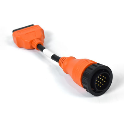 Xtruck Y009 OBD2 14 Pin Diagnostic Cable for Volvo Truck and Excavator Diagnosis