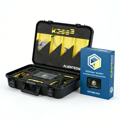 Alientech KESS3 Master Heavy Duty Bench Kit for Advanced Truck Bus Tractor ECU Chip Tuning Cloning and Repair