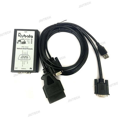 For Kubota Takeuchi Diagmaster Data Link Adapter with 4 PIN Diagnostic Cable Construction Agriculture Diagnostic Tool