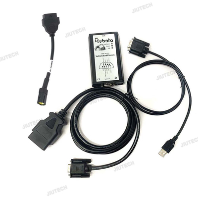For Kubota Takeuchi Diagmaster Data Link Adapter with 4 PIN Diagnostic Cable Construction Agriculture Diagnostic Tool