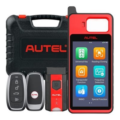2025 Autel MaxiIM KM100 KM100E Universal Key Generator Kit Support Transponder Reading/ Cloning and IMMO Learning Free Update Online Lifetime
