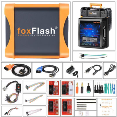 FoxFlash Супер Мощный Инструмент для Клонирования ЭБУ/ТКУ, Чип-тюнинга, Программное Обеспечение V1.4.2, Версия Прошивки FW:D087, Поддержка Автоматической Контрольной Суммы