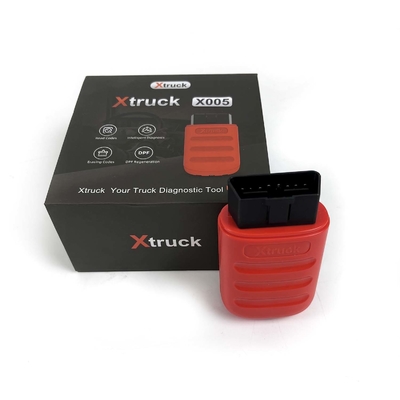 Xtruck X005 Heavy Duty Truck OBD Scanner с 8 режимами тестирования OBDII Два года бесплатных обновлений и чтения кодов неисправностей