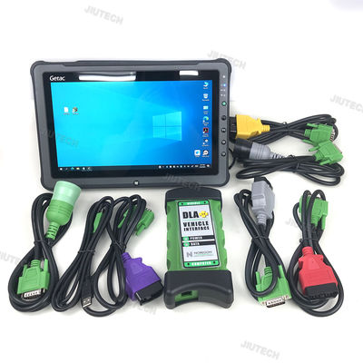  DLA+ 2.0 Heavy Duty Truck Diagnostic Scanner with F110 Tablet