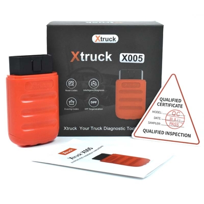 Xtruck X005 Поддержка интеллектуальной диагностики, чтения и перепрошивки ЭБУ для SHAC-MAN, SINOTRUK, Dong-Feng, FAW, WEICHAI