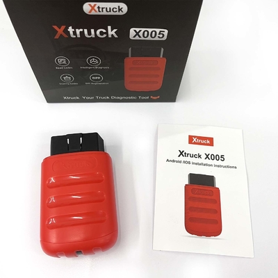 Xtruck X005 Bluetooth 5.1 Инструмент для диагностики грузовиков для FAWDE SHACMAN