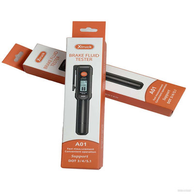 Xtruck A01 Универсальный тестер тормозной жидкости с высокоточным зондом и дисплеем HTN для обнаружения тормозного масла DOT3/4/5.1
