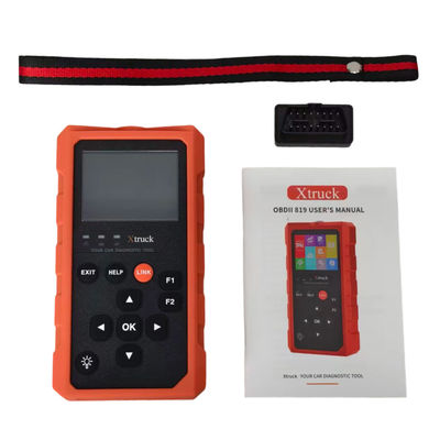 Xtruck 819 OBD2 Scanner Автомобильный диагностический тестер с расширенным режимом OBDII 6 9 Поддержка основных протоколов и 2,8-дюймовый IPS дисплей