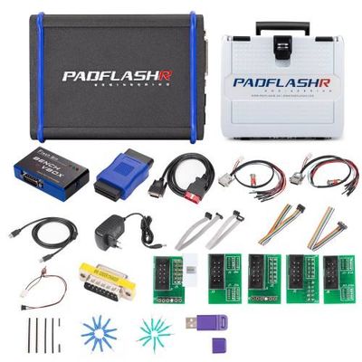 2025 PADFLASH PADFLASHR Полная версия программатора ЭБУ и ТКУ с USB-ключом, поддержкой OBD, Bench, Boot и контрольной суммы