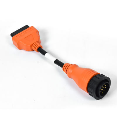 Xtruck Y009 OBD2 14 Pin Diagnostic Cable for Volvo Truck and Excavator Diagnosis