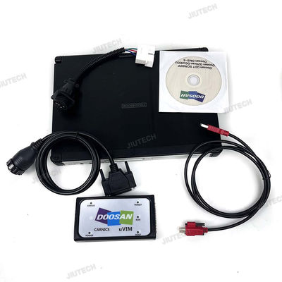 Doosan Diagnostic Tool with 2024 Software Version for Excavator Heavy Industry Engine System SCR DPF DMS-5 DCUECUG2 on Win 10 Professional Edition
