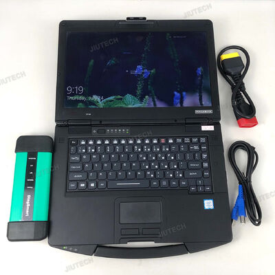 CF53 laptop with Weichai SINOTRUK EOL Diagsmart Diagnostic Scanner with CANBUS Support for Multi-ECU Diagnostics and Original Software Package