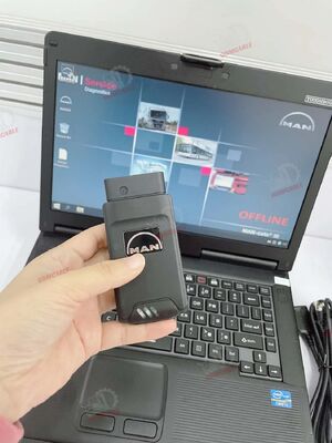 Для MAN T427 ДИАГНОСТИЧЕСКИЙ СТРУКНИК ДИАГНОСТИЧЕСКИЙ ИНТЕРФЕЙС Устройство программирования параметров WLAN Калибровка Мониторинг CF53 Ноутбук