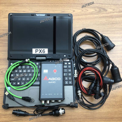 Ноутбук V110 для Agco FENDT 4x4 VCI Valtra Massey Ferguson Тракторы Грузовик Agco Dst Canusb Электронный комплект AGCO EDT Диагностический инструмент