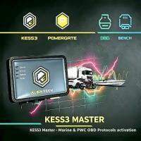 Программатор главного ЭБУ AlienTech KESS3 с морским и PWC OBD-протоколом, переназначение ЖК-дисплея ЭБУ и диагностика настройки параметров