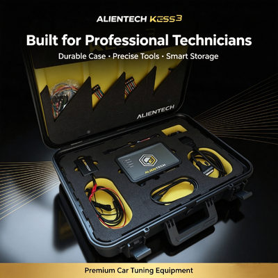 Инструмент для чип-тюнинга ЭБУ Alientech KESS V3 с тройным протоколом OBD, обработкой на стенде и возможностью обновления Master или Slave